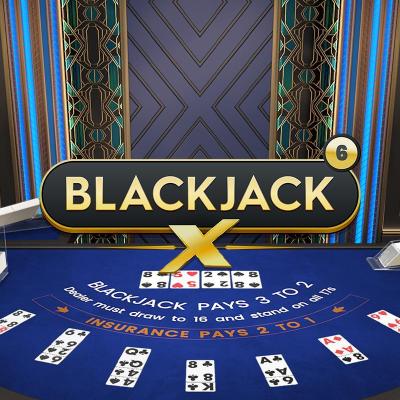 Blackjack X 6 Azure