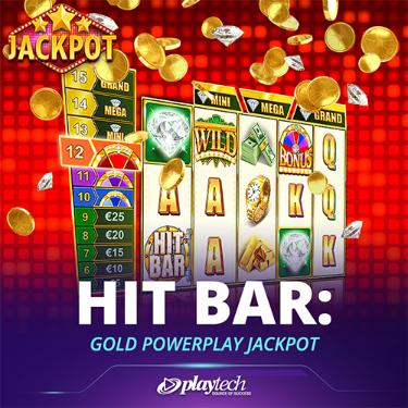 Hit Bar: Gold PowerPlay Jackpot